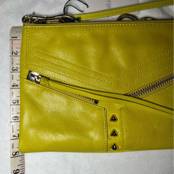 NWT Botkier Legacy Mini Convertible Citron Yellow Crossbody Bag - Picture 8 of 10